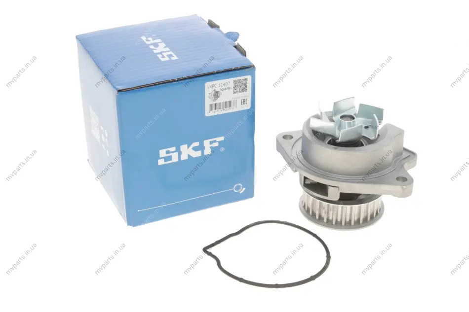 Помпа води Skoda Fabia/Octavia/VW Caddy II-III/Golf IV-VI/Polo III-V 1.4/1.4 16V 00- (27z) VKPC 81407 SKF VKPC-81407 (фото 1)