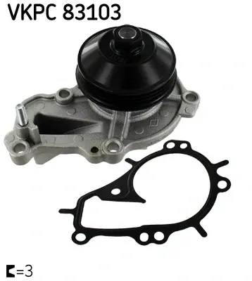 Водяний насос (Вир-во) SKF VKPC-83103 (фото 1)