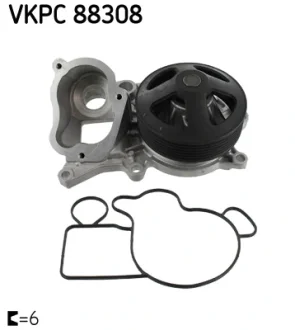 Водяний насос BMW 5 (F10) 520 d 2010 - 2014 (Вир-во) SKF VKPC-88308