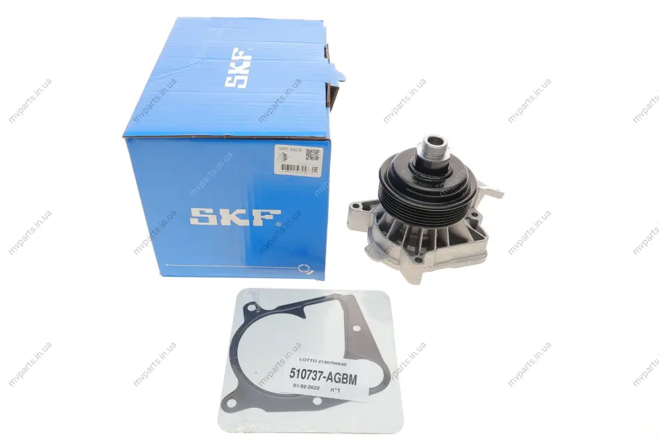 Помпа води BMW 3 (E46)/7 (E65/E66/E67)/X5 (E53) 3.0d 01-06 M47/M57 VKPC 88636 SKF VKPC-88636 (фото 1)