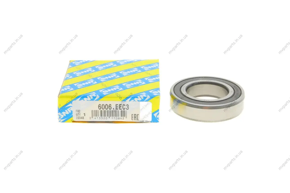 Підшипник (30x55x13) SNR 6006.EEC3 SNR NTN 6006-EEC3 (фото 1)