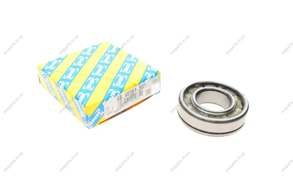 Підшипник КПП Peugeot Partner 96-15 (25x52x15) SNR AB.40361.S01 SNR NTN AB-40361-S01 (фото 1)