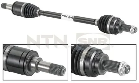 Піввісь (задня) BMW 3 (F30/F80) 11-18 (L) (28x30x773) B38/B47/B48/B58/N13/N20/N47/N55 SNR DK50.001 SNR NTN DK50-001