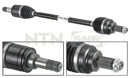 Піввісь (задня) BMW 3 (F30/F80) 11-18 (R) (28x30x827) B38/B47/B48/B58/N13/N20/N47/N55 SNR DK50.002 SNR NTN DK50-002