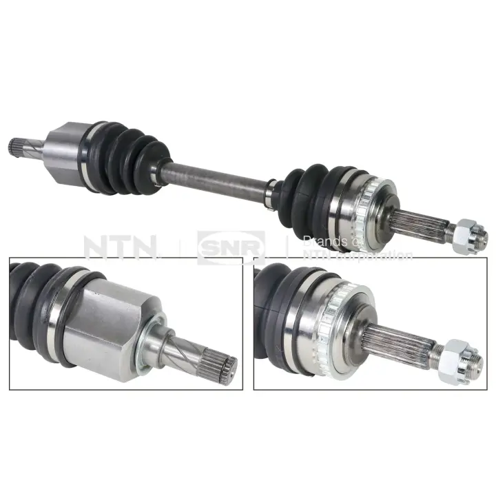 Піввісь (передня) Opel Corsa 1.0/1.2 16V 00- (L) (22x22x584x29T) (+ABS) SNR DK53.027 SNR NTN DK53-027 (фото 1)
