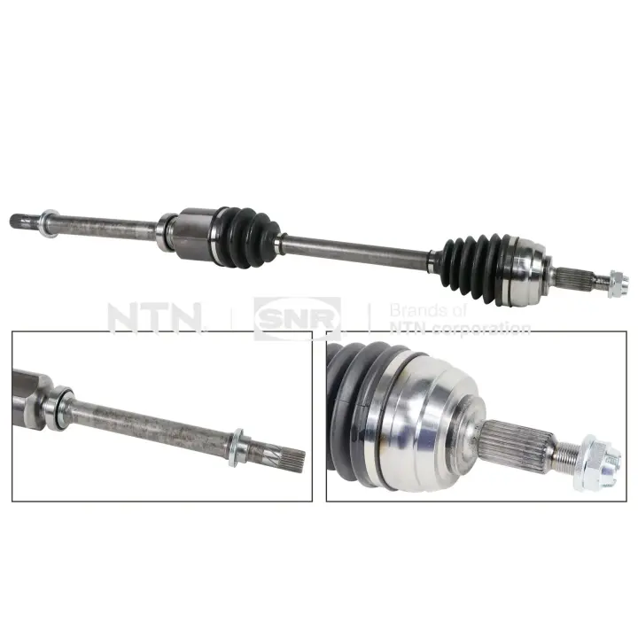 Піввісь (передня) Dacia Duster 1.5D/1.6 LPG 10- (R) SNR DK55.300 SNR NTN DK55-300 (фото 1)