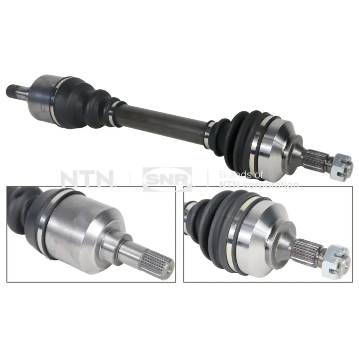 Піввісь (передня) Citroen Berlingo/Peugeot Partner 1.6HDI/1.6i 08- (L) (25х24х625) SNR DK66.042 SNR NTN DK66-042 (фото 1)