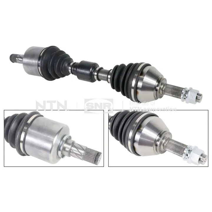 Піввісь (передня) Nissan Qashqai/X-Trail 1.6/2.0 dCi 07-13 (L) (29x29x615) SNR DK68.027 SNR NTN DK68-027 (фото 1)