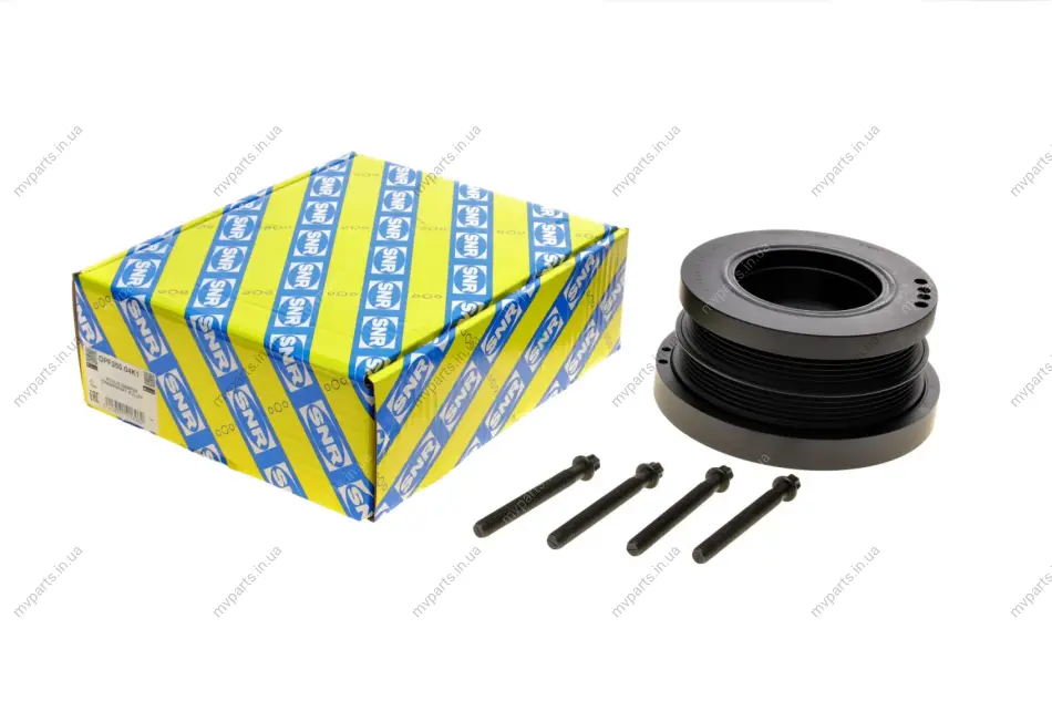 Шків колінвалу BMW 3 (E46)/5 (E39)/X5 (E53) 3.0D 98-05 (+ к-кт болтів) SNR DPF350.04K1 SNR NTN DPF350-04K1 (фото 1)