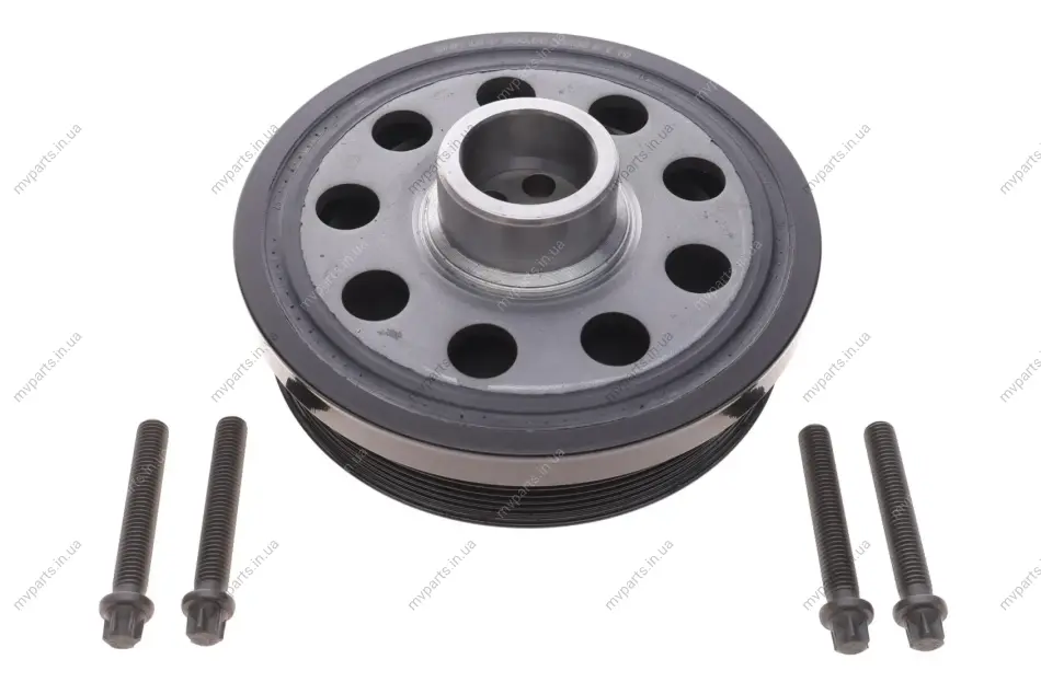 Шків колінвалу BMW 1/3/X1/X3 2.0D 04- (6PK) SNR DPF350.09K1 SNR NTN DPF350-09K1 (фото 1)