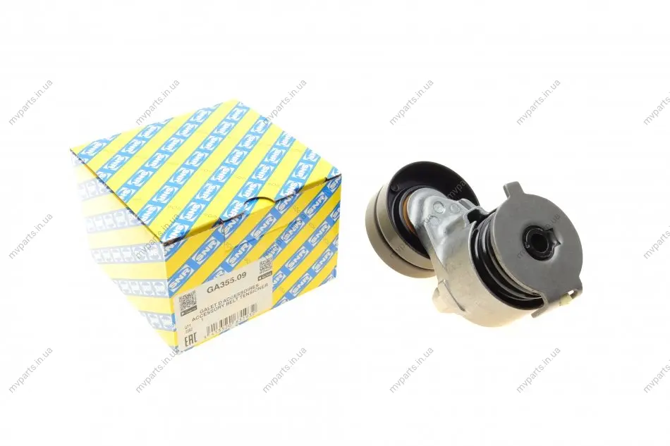 Натяжник ременя генератора Renault Scenic/Megane II/III 1.9dCi/2.0 16V 03- SNR GA355.09 SNR NTN GA355-09 (фото 1)