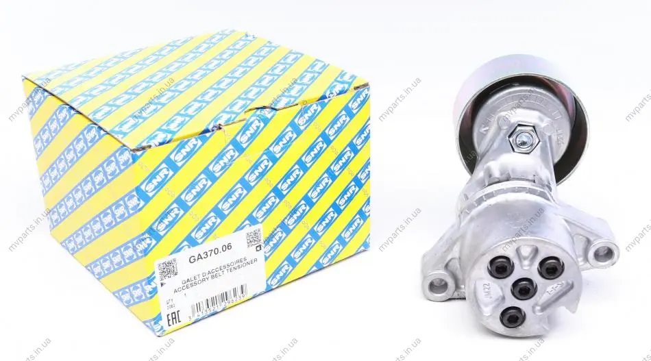 Натяжник ременя генератора Mazda 6 (GG) 2.0DI 02-05 SNR GA370.06 SNR NTN GA370-06 (фото 1)