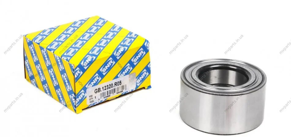 Підшипник маточини (передньої) VW Caddy II 1.9TDI 95-04 (40x72x37) SNR GB.12320.R05 SNR NTN GB-12320-R05 (фото 1)