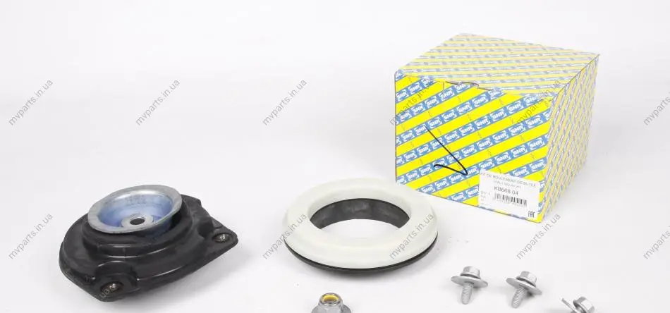 Подушка амортизатора (переднього) + підшипник Nissan Qashqai 07- (L) SNR KB668.04 SNR NTN KB668-04 (фото 1)