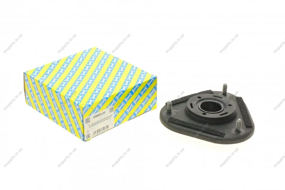 Подушка амортизатора (переднього) + підшипник Toyota Corolla 1.4-2.0D 01-07 SNR KB669.20 SNR NTN KB669-20 (фото 1)