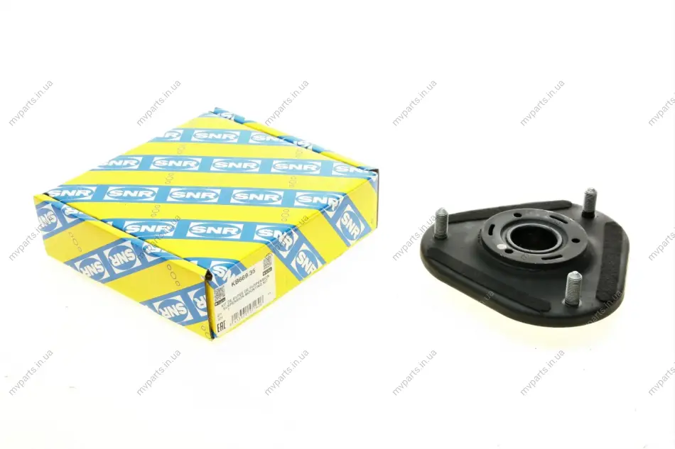 Подушка амортизатора (переднього) + підшипник Toyota Corolla 1.6 VVTi 07-13 SNR KB669.35 SNR NTN KB669-35 (фото 1)