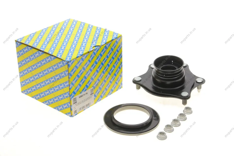 Подушка амортизатора (переднього) + підшипник Honda CR-V III 2.0-2.2 07- SNR KB674.06 SNR NTN KB674-06 (фото 1)