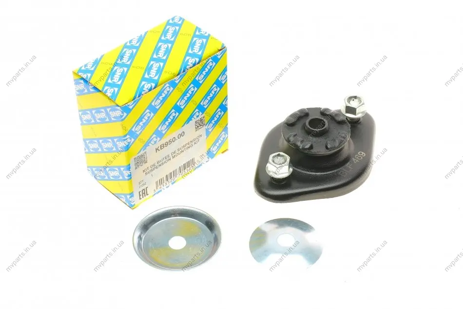 Подушка амортизатора (заднього) BMW 3 (E30/E36/E46) -05 (к-кт з шайбой) SNR KB950.00 SNR NTN KB950-00 (фото 1)