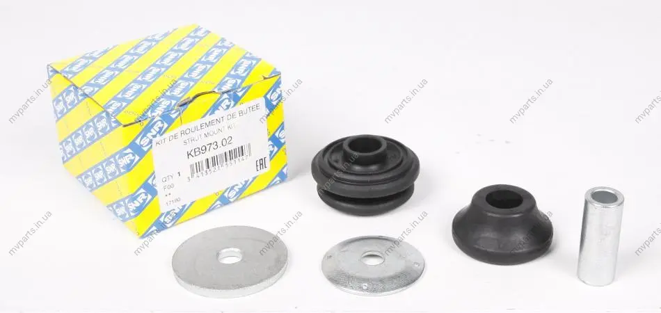 Подушка амортизатора (заднього) Mitsubishi ASX/Lancer/Outlander 03- (к-кт) SNR KB973.02 SNR NTN KB973-02 (фото 1)