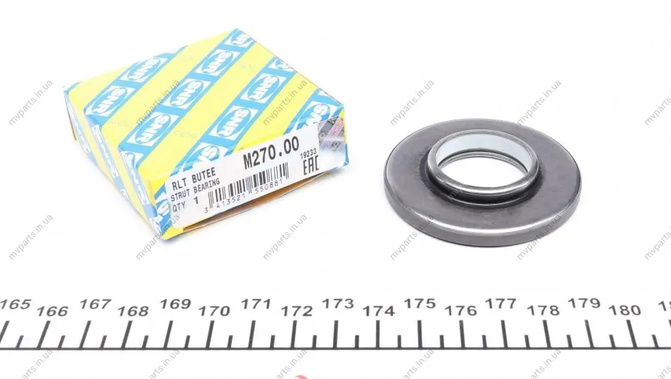 Підшипник амортизатора опорний Mazda 6 1.8-2.3/2.0 DI 02-07 SNR M270.00 SNR NTN M270-00 (фото 1)