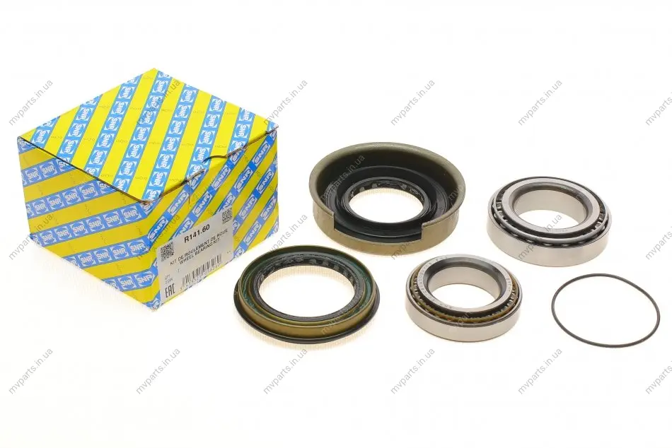 Підшипник маточини (передньої) Nissan Juke 1.6 DIG-T 10- (45x78x21) SNR R141.60 SNR NTN R141-60 (фото 1)