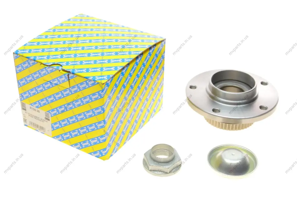 Підшипник маточини (передньої) BMW 3 (E36/E46) 93- M40/M41/M42/M43/M47/M51/M52/M57/S50 SNR R150.35 SNR NTN R150-35 (фото 1)