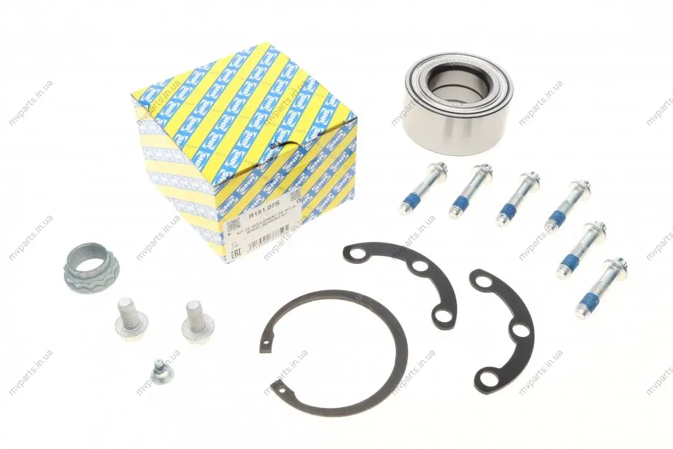 Підшипник маточини (задньої) MB E-class (W124/W210) 93-02 (45х84х39)(к-кт) SNR R151.07S SNR NTN R151-07S (фото 1)