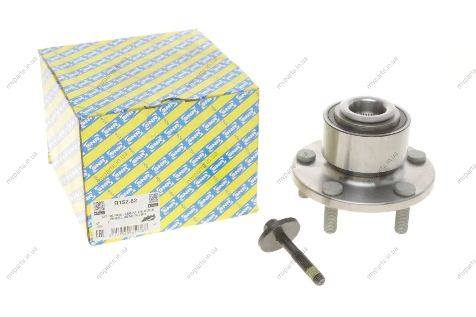 Підшипник маточини (передньої) Ford Focus II 05- (+ABS) SNR R152.62 SNR NTN R152-62 (фото 1)