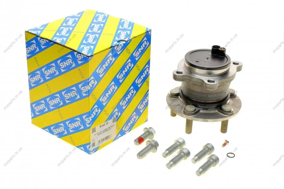 Підшипник маточини (задньої) Ford Mondeo 07-15 (+ABS) SNR R152.72 SNR NTN R152-72 (фото 1)