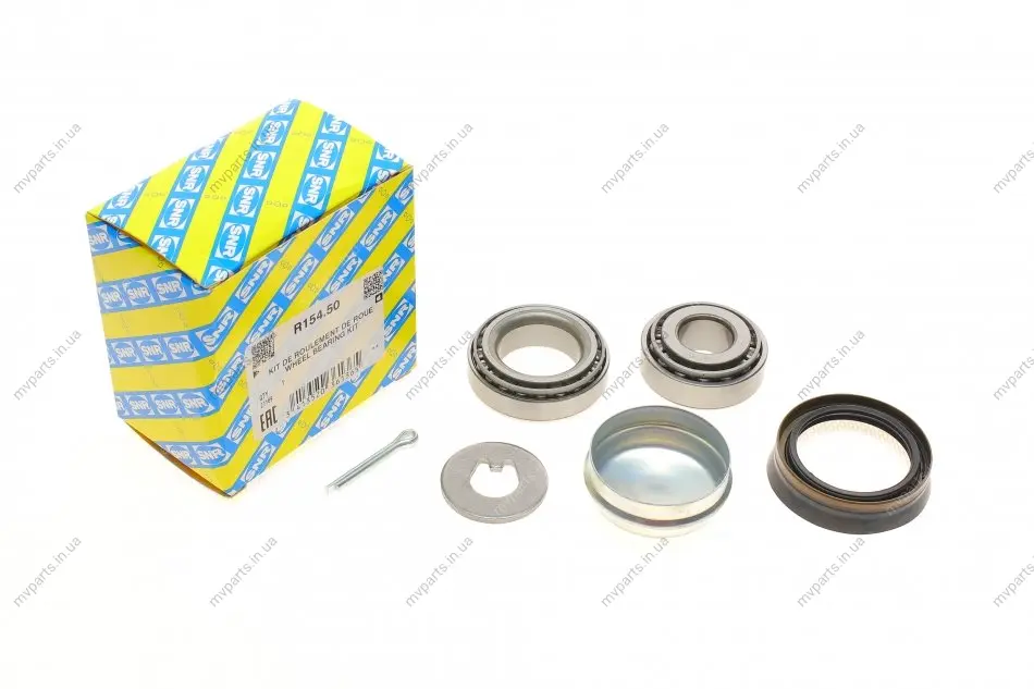 Підшипник маточини (задньої) VW Caddy II 92-04 (29x50x15/19x50.3x14.73) (к-кт) SNR R154.50 SNR NTN R154-50 (фото 1)