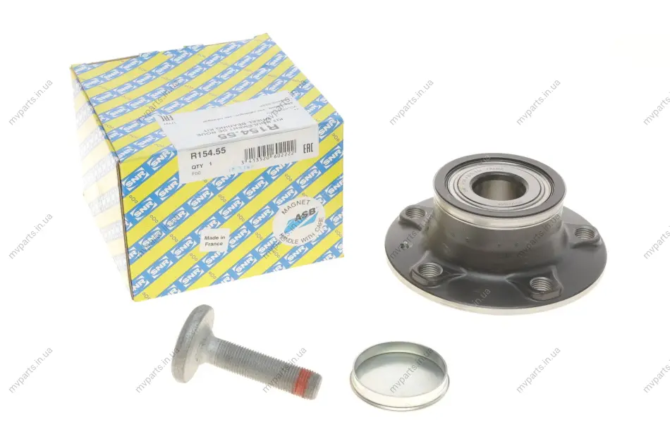 Підшипник маточини (задньої) VW Golf V/Skoda Octavia 05- SNR R154.55 SNR NTN R154-55 (фото 1)
