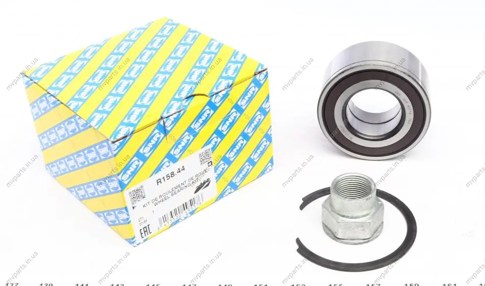 Підшипник маточини (передньої) Fiat Fiorino/Citroen Nemo/Peugeot Bipper 1.4 08- (+ABS) SNR R158.44 SNR NTN R158-44 (фото 1)