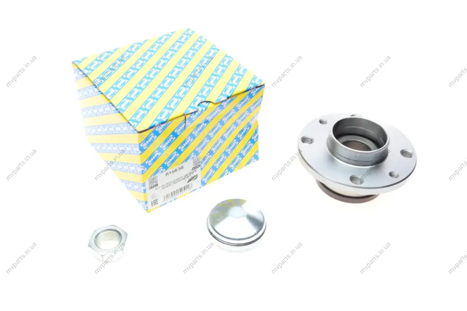 Підшипник маточини (задньої) Fiat Stilo 03-08 (117x30x60.85) SNR R158.56 SNR NTN R158-56 (фото 1)
