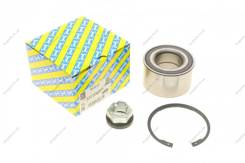 Підшипник маточини (передньої) Citroen C4 Picasso/Peugeot 308 II (42x80x44) (+ABS) SNR R159.67 SNR NTN R159-67 (фото 1)
