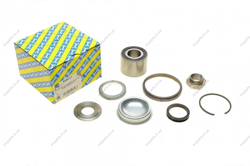 Підшипник маточини (задньої) Citroen Saxo/Xsara/Peugeot 106/206/306 96- (к-кт) SNR R166.07 SNR NTN R166-07 (фото 1)