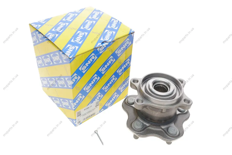 Підшипник маточини (задньої) Nissan Qashqai/X-trail 1.5-2.0 dCI 07- SNR R168.74 SNR NTN R168-74 (фото 1)