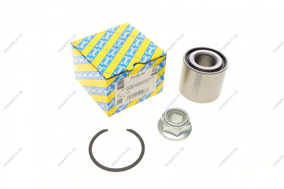Підшипник маточини (задньої) Nissan Micra/Note 10- (25x55x48) SNR R168.99 SNR NTN R168-99 (фото 1)