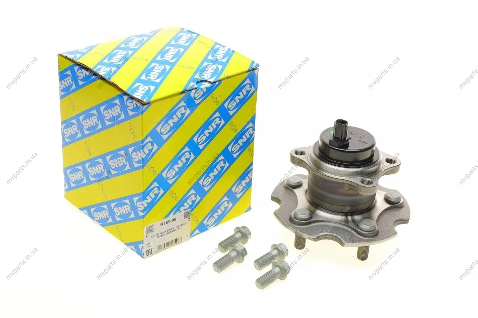 Підшипник маточини (задньої) Lexus NX 14-/Toyota RAV 4 2.0-2.5D 08-18 SNR R169.95 SNR NTN R169-95 (фото 1)