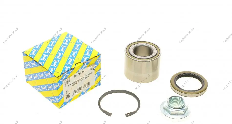 Підшипник маточини (задньої) Mazda 626 87-92 (к-кт) SNR R170.16 SNR NTN R170-16 (фото 1)