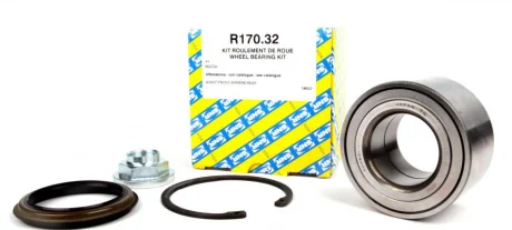 Підшипник маточини (передньої) Mazda 626 92- (42x80x45) SNR R170.32 SNR NTN R170-32