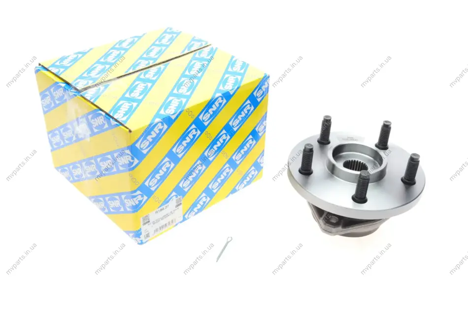 Підшипник маточини (передньої) Jeep Grand Cherokee 2.7-4.7D 98-05 (30x90x53.9) SNR R186.27 SNR NTN R186-27 (фото 1)