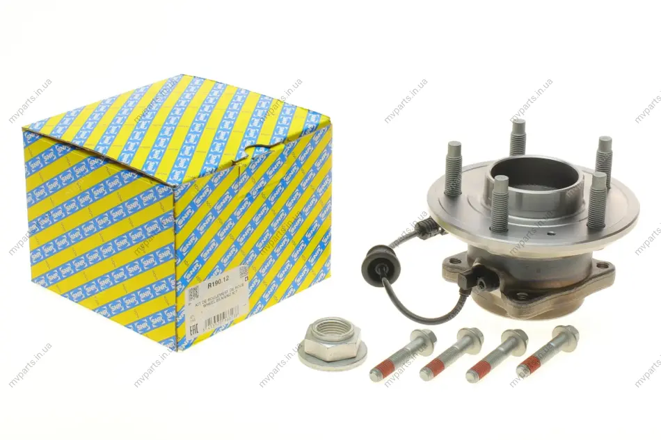 Підшипник маточини (задньої) Chevrolet Captiva 06- (к-кт) (+ABS) SNR R190.12 SNR NTN R190-12 (фото 1)