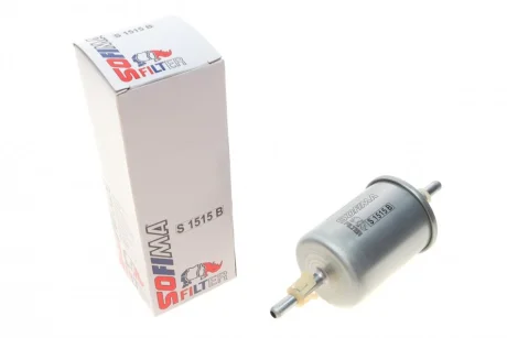 Фільтр паливний Opel Combo/Astra G/Vectra 1.4-2.2i 94-/Peugeot Boxer 2.0i 94-02 (OE line) (h=163mm) S 1515 B SOFIMA S-1515-B
