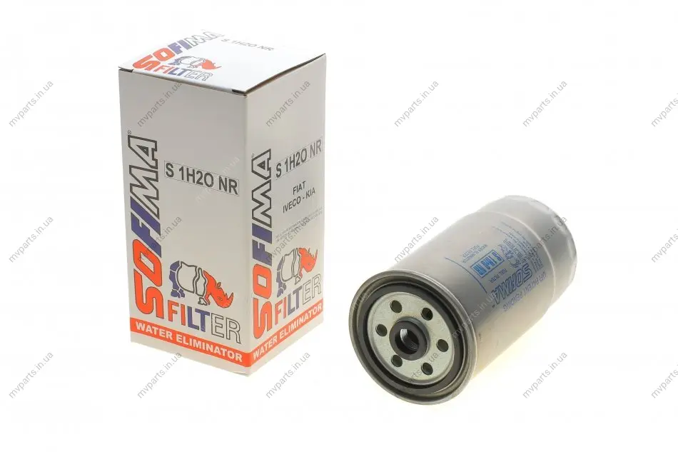 Фільтр паливний Iveco Daily 2.3-3.0D 99-07/Massif 3.0D 08-11/Jeep Cherokee 2.8CRD 04-08 (OE line) S 1H2O NR SOFIMA S-1H2O-NR (фото 1)