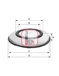 Фільтр повітряний Nissan Primera 1.6 90-02/ Sunny 1.4 89-00 S 2720 A SOFIMA S-2720-A