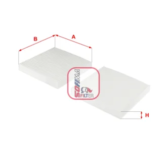 Фільтр салону BMW X3 (F25) 10-/X4 (F26) 14-18 (к-кт 2 шт) S 3251 C SOFIMA S-3251-C