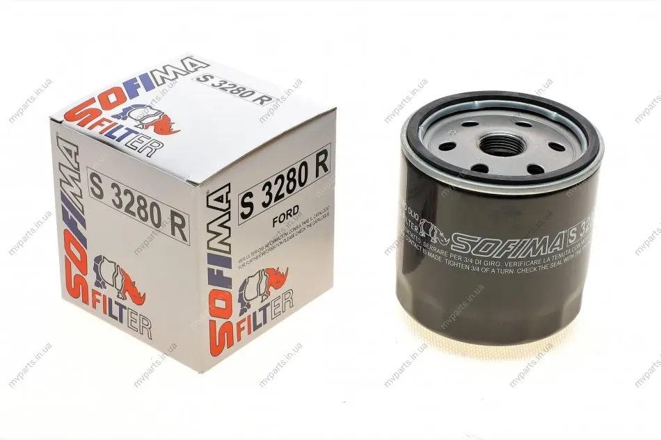 Фільтр масляний Ford Transit 2.5D/TD 92- /Connect 1.8Di/TDCi 02- S 3280 R SOFIMA S-3280-R (фото 1)