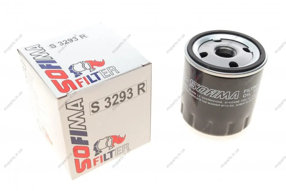 Фільтр масляний Citroen Berlingo 1.1-1.8i/1.7-1.9D 96-02/Jumper/Fiat Ducato 1.9D/TD/2.0i 94-02 S 3293 R SOFIMA S-3293-R (фото 1)