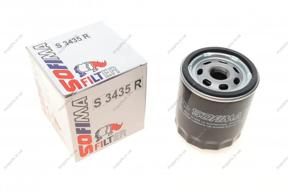 Фільтр масляний VW Caddy II 1.4/1.6i / Golf IV/V/Seat (h=92mm) S 3435 R SOFIMA S-3435-R (фото 1)