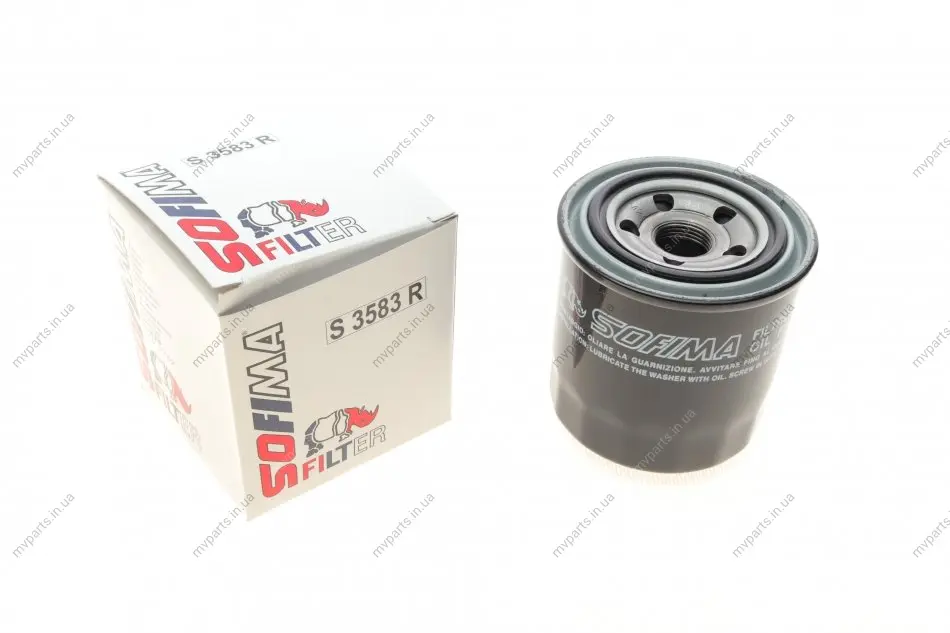 Фільтр масляний Hyundai I30/I40/Santa Fe/ Kia Cee\'d/Rio/Sportage 1.4-2.4 GDI 10- S 3583 R SOFIMA S-3583-R (фото 1)